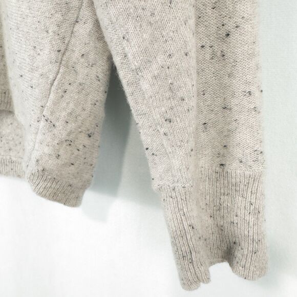 Billy Reid Donegal Heathered Cashmere V Neck Sweater Womens XS Oversized Preppy - Picture 8 of 16